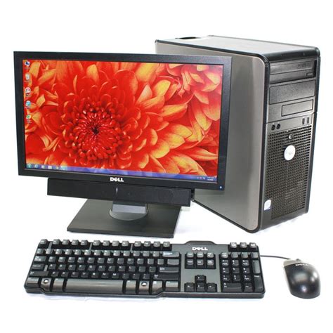 Dell Desktop Computer Tower 780 Windows 7 Pro Intel 3.0GHz 8GB 2TB 20" Monitor | Dell desktop ...