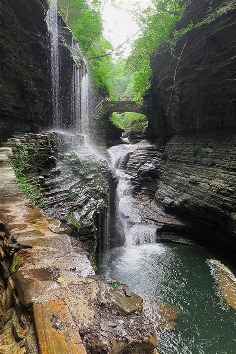 Watkins Glen Waterfalls (Finger Lakes, NY) - Champagne Tastes®