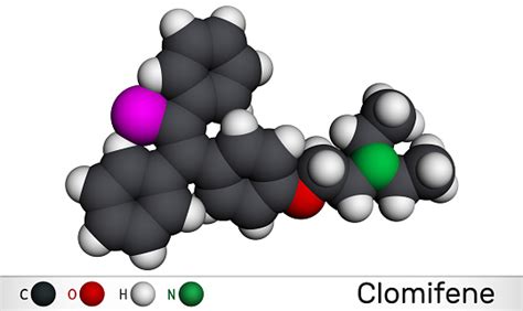 Clomifene Clomiphene Enclomifene Eisomer Molecule It Is An Oral Agent ...