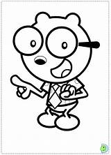 Wow Wubbzy Coloring Page  DinoKidsorg sketch template