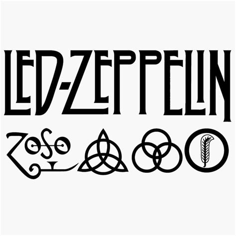 Led Zeppelin Logo, Led Zeppelin Symbol Meaning, History and Evolution