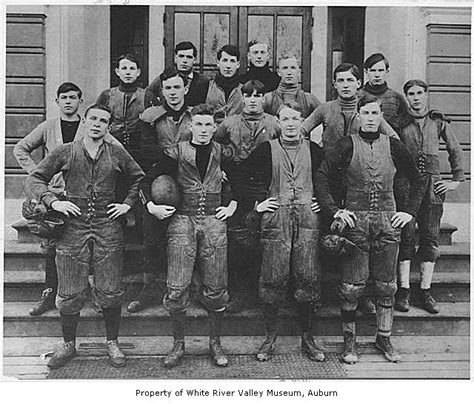 Kent High School football team, Kent, 1910 | Description: Me… | Flickr