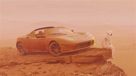 Elon Musk's Tesla Roadster Reaches Colonized And Littered Mars