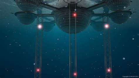 Sub-Biosphere 2: A self-contained, ocean-based city. Designed by Phil ...