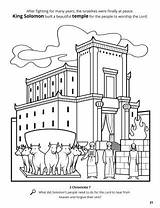 Building The Temple Coloring Pages sketch template