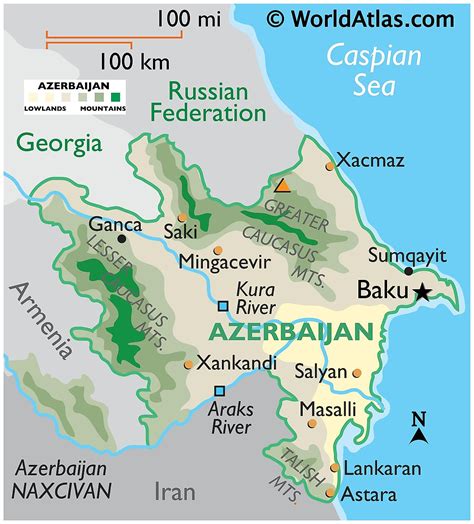 Azerbaijan Maps & Facts - World Atlas