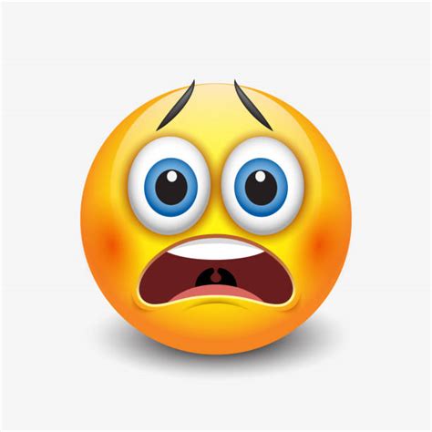 Shocked Face Emoji Illustrations, Royalty-Free Vector Graphics & Clip Art - iStock