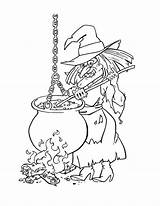 Witch And Cauldron coloring Page  Download Print Or Color Online For Free sketch template