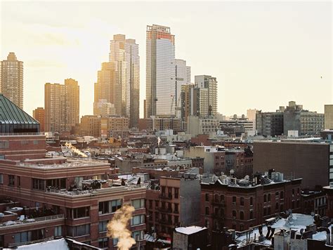 Winter in NYC NYC Winter Skyline New York City Photographic Print NYC Travel Print Wintry New ...