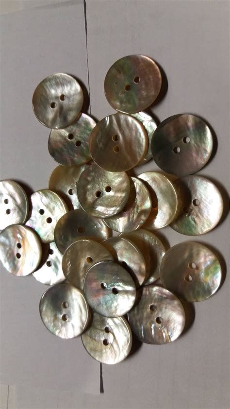 Mother of Pearl Buttons. Pearl Buttons. Shell Buttons. - Etsy