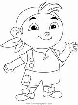 Jake And The Neverland Pirates Coloring Pages Cubby sketch template