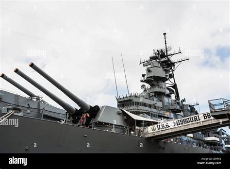 USS Missouri (BB-63), Pearl Harbor; Oahu, Hawaii, United States of America Stock Photo - Alamy