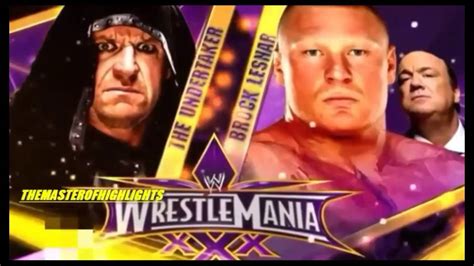 WWE Wrestlemania 30 Highlights - YouTube