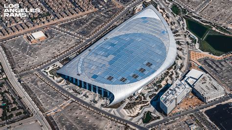 PHOTOS: August aerial shots of SoFi Stadium