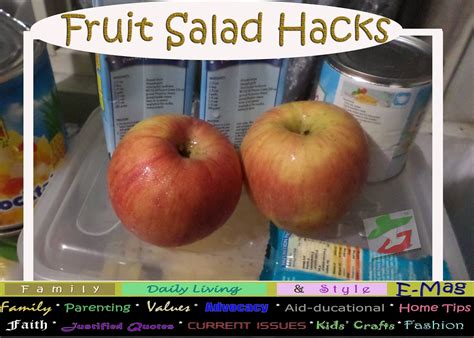 FDLS Online Magazine: Fruit Salad Hacks