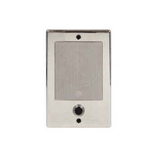 NuTone Door Speaker for Intercom Nickel