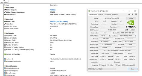 Nvidia GeForce MX250 (1D13 or 1D52) benchmarks vs GeForce MX150, Intel UHD 620