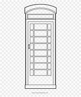 Phone Booth Coloring Page  Furniture HD Png Download 1000x1000 sketch template