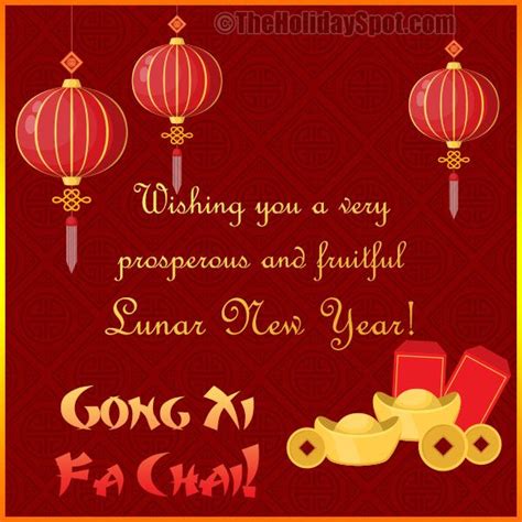 Happy Chinese New Year Greeting Card in 2021 | Chinese new year wishes, Chinese new year ...