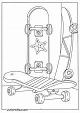 Skateboard Coloring Pages 14 Free Printable PDFs sketch template
