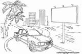 Kleurplaat Isuzu Coloring Showcar Kleurplaten Pages Te Om Printen Large  sketch template