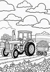 Tractor Coloring Pages Printable – Color My sketch template