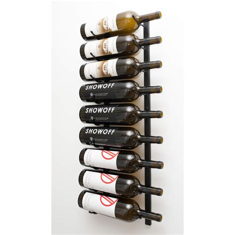 VintageView Wall Series 9 Bottle Wall Mounted Wine Rack & Reviews | Wayfair.ca