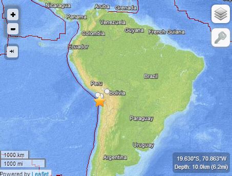 Another powerful earthquake rocks northern Chile | Earth | EarthSky