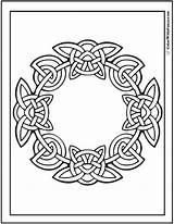 90 Celtic Coloring Pages Irish Scottish Gaelic sketch template