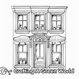 Window Coloring Pages  Free & Printable sketch template