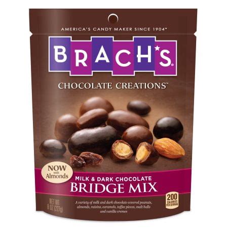 Brach's Milk and Dark Chocolate Bridge Mix, 11 Oz. - Walmart.com