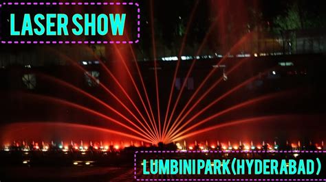 History of Hyderabad || 3D Laser show - Lumbini park Hyderabad🥰. - YouTube