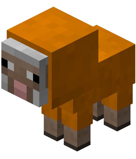 檔案:Baby Orange Sheep JE4.png - Minecraft Wiki，最詳細的官方Minecraft百科