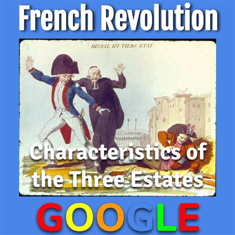 Interactive Cartoon: French Revolution, Characteristics of the Three ...