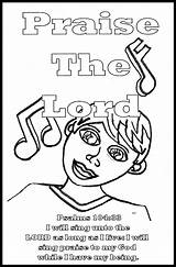 Praise The Lord  Coloring Sheets sketch template