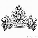 Tiara Coloring Pages  Free & Printable sketch template