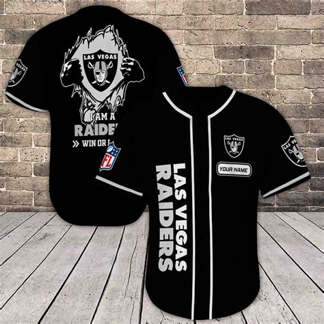 Las Vegas Raiders Personalized Baseball Jersey 392 - Raidersfanworld.com