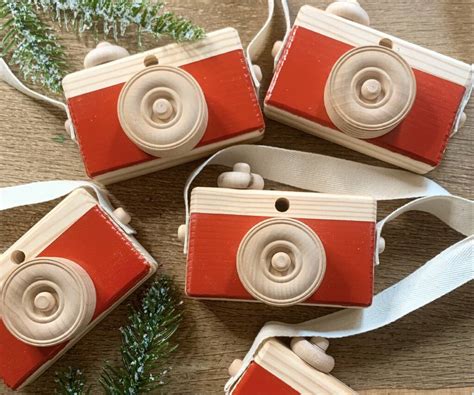 Wooden Toy Camera Christmas Keepsake Gift By Jerry & Jo