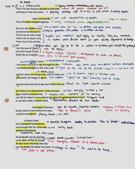 GCSE English: Annotated Poems & Analysis • Bytes of Intelligence