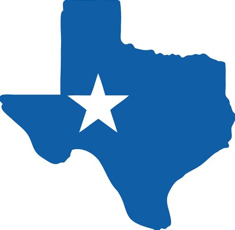 State Of Texas Outline - ClipArt Best