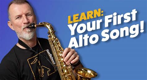 Beginner alto sax first song - McGill Music Sax School Online