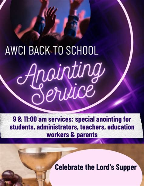 Anointing Service August 2023 | Agape Worship Center International