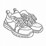 Image Collection Of Coloring Outlines For Shoes Sketch Drawing Vector  sketch template