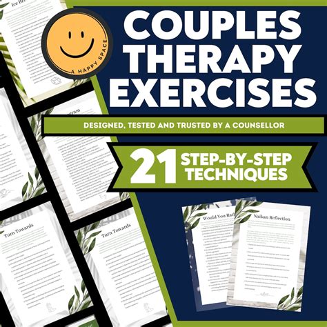 Couples Therapy Exercises Session Ideas for Therapists Relationship ...