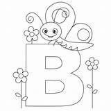 Alphabet Letters Coloring Pages sketch template