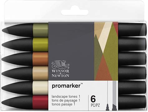 Winsor & Newton ProMarkers Full Range Set de 6 Piel 1 | Etsy