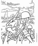 Armed Forces Combat Soldier coloring Page sketch template