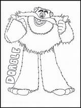 Smallfoot Coloring Page Pages sketch template