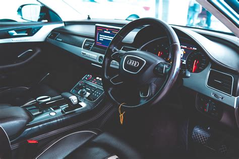 Interior of a Sports Car · Free Stock Photo