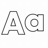 Letter A Coloring Pages Free Printable PDF sketch template